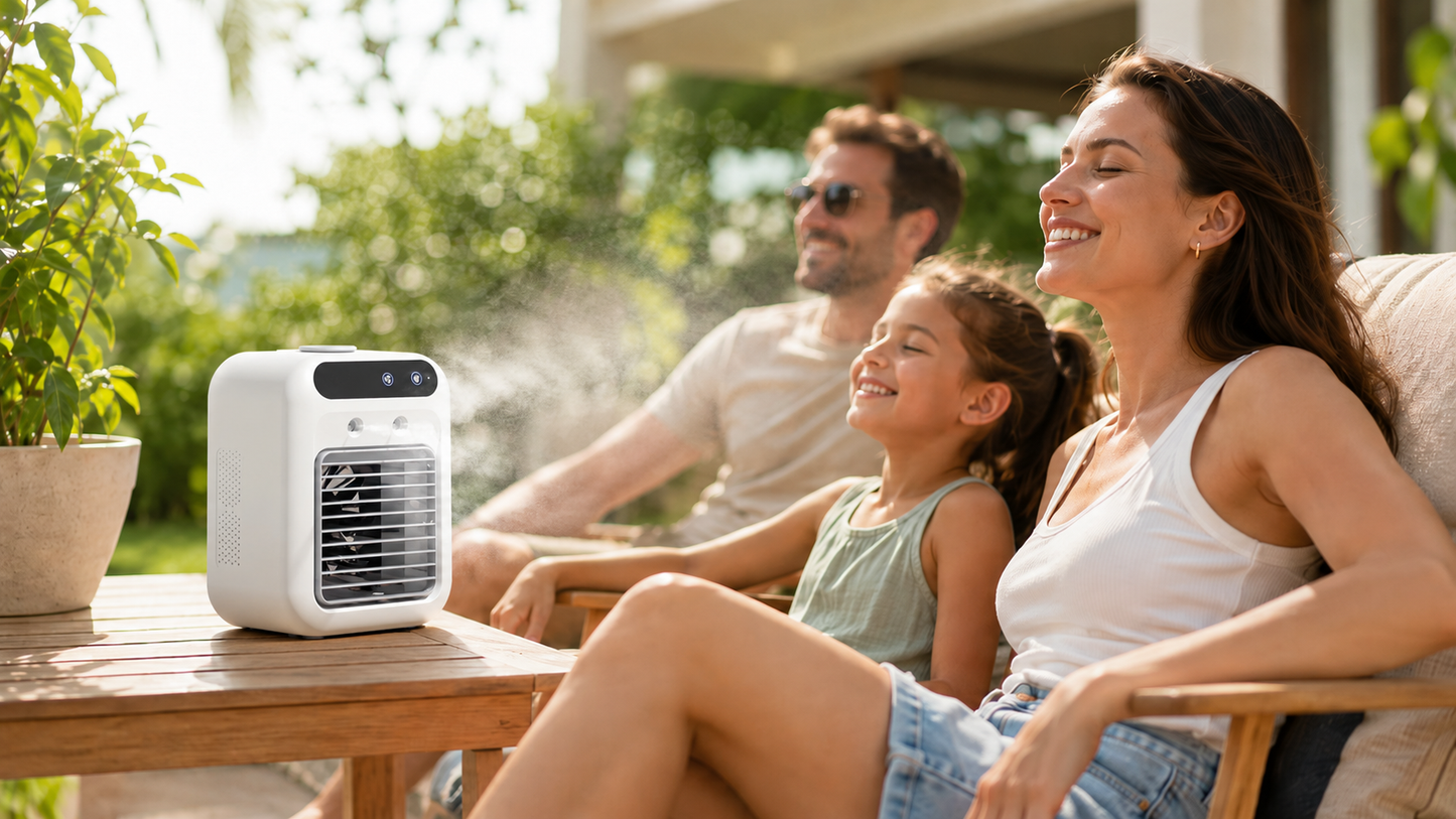 LazyWazy Heat Relief Cooling Fan